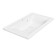 Paola Elegante sink, half -around, 75 cm, rectangular