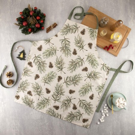 Apron Ethel Christmas Tree 60x70cm, 100% HL, sarzha 190 gr/m2-3