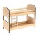 Classic bed No. 3 “2-tier”, with bedding
