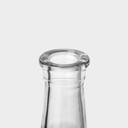 Set of glass drinking "Nero", 7 items: Capherine 500 ml, piles 50 ml, silver color-3