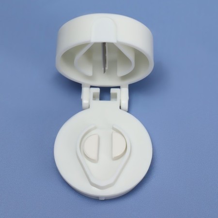 A tabletire with a tablet cut, a crush and a minzurka, d = 4 × 6.5 cm, white color-4