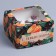 Folding box for 4 cupcakes with a “spice” window, 16 x 16 x 10 cm, New Year
