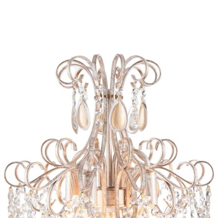 Freya Fr2302FL-04WG Chabrol, 383x383x1551 mm, E14, 4x40W, white with gold-4