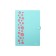 The Carthetele folder on the A4 button, Erichkrause "Diagonal Pastel", with 4 departments, plastic, mix