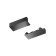 Installation kit with plugs, 2 pcs, Technical Tra084ec-112b, black color is black