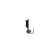 Mormyshka column black, lime eyes + ball Granen chameleon, weight 0.5 g