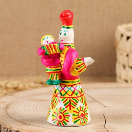 Filimonovskaya toy "Baryna with a child"-5