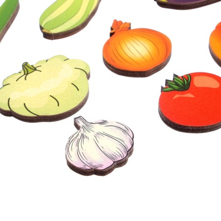 Set "Vegetables on Magnets" in a box, 16 parts-4