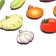 Set "Vegetables on Magnets" in a box, 16 parts