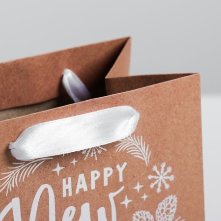 Craft square “New Year's gift”, 14 x 14 x 9 cm, New Year-5