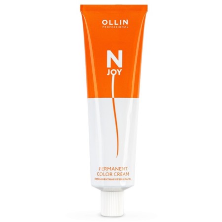 Cream-color hair Permanent Ollin Professional N-Joy, tone 5/26, Light brown-haired purple, 100 ml-4