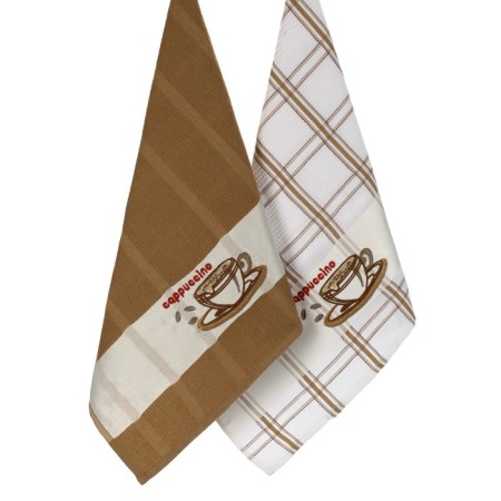 A set of wuffed napkins Diva Afrodita "Coffee", size 45x65 cm, 2 pcs