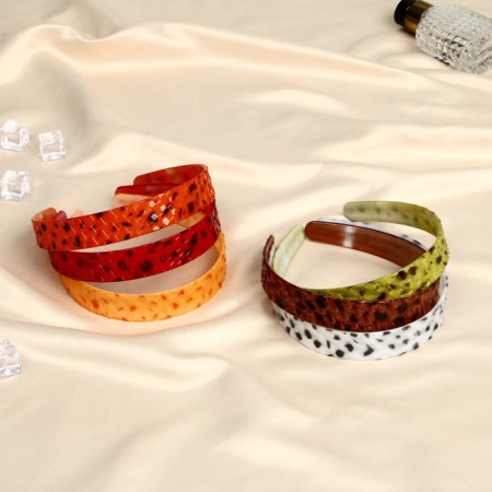 Hair cap "Amber Light" net, 2.5 cm, mix-2