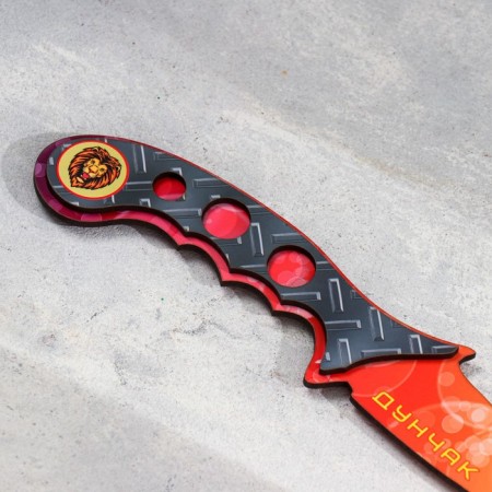 Souvenir weapon made of wood "knife" mix-2