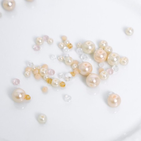Set for creativity. Wedding scallop "Delicate gold"-5