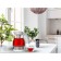 Electric kettle Pioneer KE802G, glass, 2200 watts, 1.7 l, white
