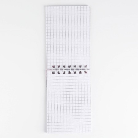 Notepad in the soft cover A7, 40 liters on the crest "Cat Defender"-1