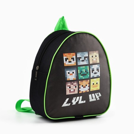 Gift set with a backpack + set of molds for games in the sand "Pixels"-1
