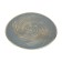 Serving napkin Regent Linea Desco, D = 38 cm, color gray-golden