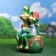 Garden Figure "Family Frog" 40x31x59cm Big