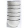 Elrington Saletniks set “Airgraph. Graphite breeze ", 14 cm, 750 ml, 6 pcs