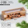 Folding box "New Year's balls" 18 x 5.5 x 5.5 cm., New Year