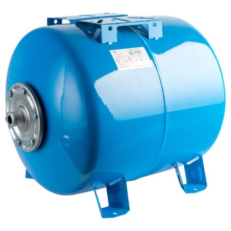 STOUT accumulator, for a water supply system, horizontal, 50 liters