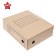 Archive folder with Calligrata ties, microgofrotcard, 100 mm, up to 900 sheets, brown