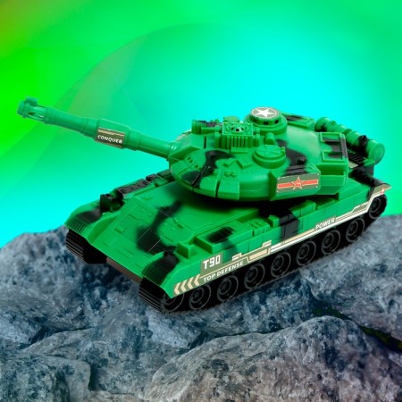 The set of robots "Tank battle" will be transformed, in the set 2 pieces-13