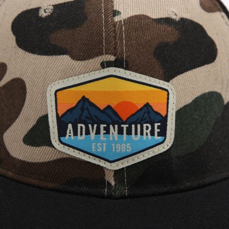 Men's cap with direct visor Adventure, net, rr 56-6