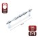 Tundra bracket PC163CP, m/o 96 mm, chromium color