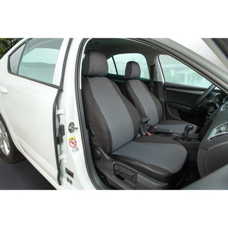 Auto-Cherkhly for Skoda Octavia A8, without armrest, 2020-n, jacquard, set-1