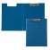 Folder-planet with A4 clamp, 1.2 mm, calligrata, plastic, blue (clipboard with a lid)