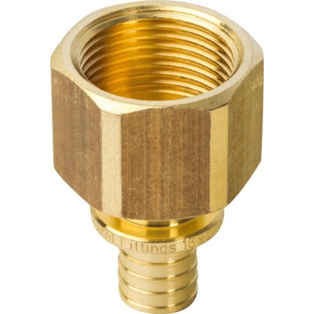 Axial adapter Stout SFA-0002-001634, 16x3/4 "Internal thread
