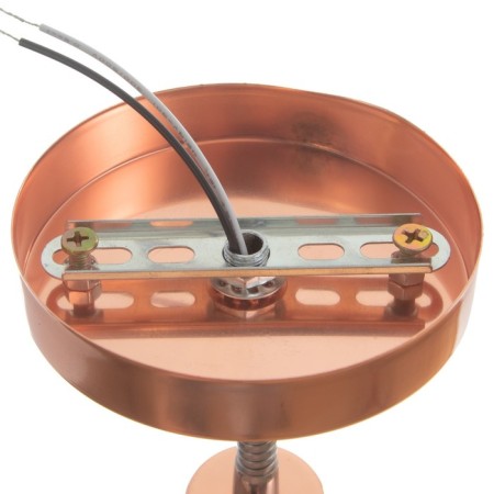 SHOT "SHENI" E27 40W copper 10x10x10cm-11