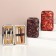 Manicure set "roses", 7 items, in a case, color mix
