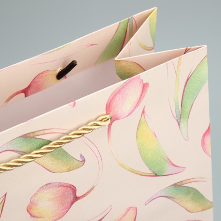 Gift package, packaging, "tulips" 32 x 26 x 12 cm-5