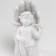 Suvenir Polystone "Snowty Angel leaned against his palm" 9x4.5x3.5 cm