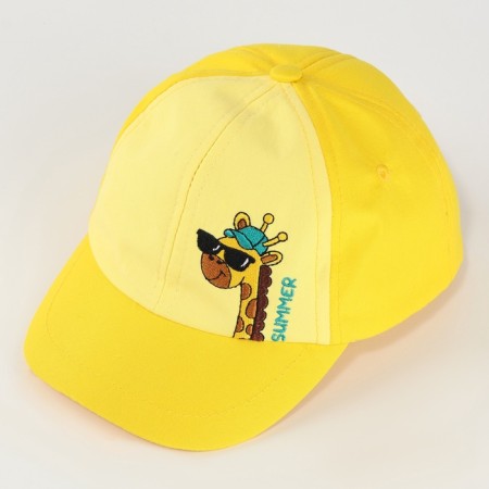 Baby cap for the boy "Girafik", rr. 48-50-1