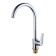 BouOU B8290-28J kitchen mixer, single-leaf, 35 mm cartridge, brass, chrome