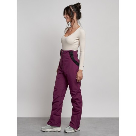 Semicunners of women's winter, size 42, dark purple color-19