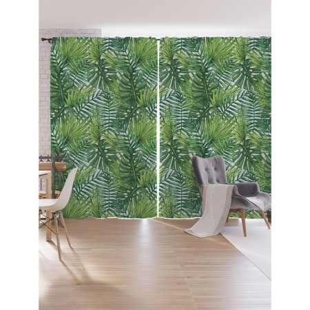 Photostes "Fern and palm leaves", oxford, size 170x265 cm, 2 pcs