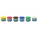 Finger paints, 6 colors x 35 ml, jovi, bright, cardboard, for kids