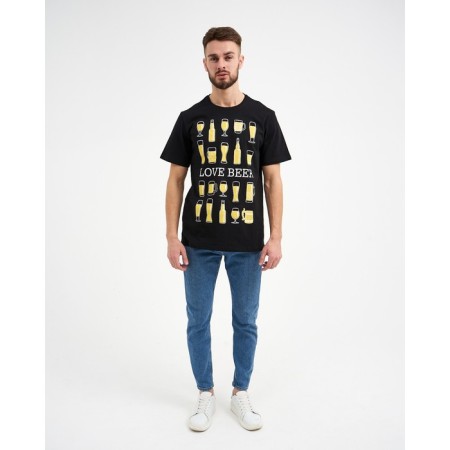 Men's T -shirt KAFTAN "Love Beer", black, p. 48-3