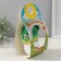 Growing gift Eco -Zhizhivchik "Cactus in a pot" White