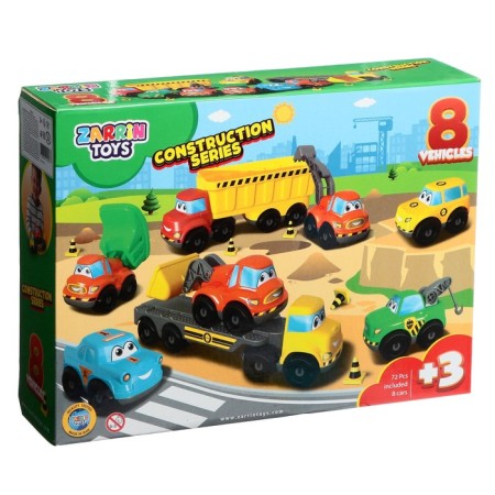 Game set "Auto Machines Construction", 8 cars-3