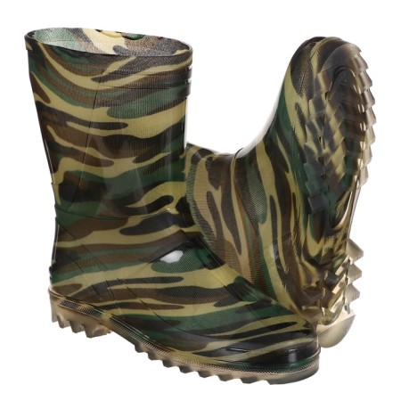 Men's boots S-10R, PVC, camouflage mix, size 42 (270)-2
