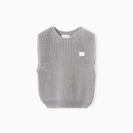 Knitted crumb I, height 86-92 cm, gray