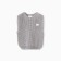 Knitted crumb I, height 86-92 cm, gray