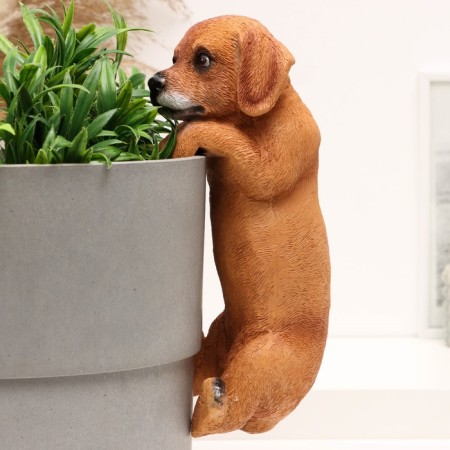 Suspended decor "puppy" 12x10x25cm